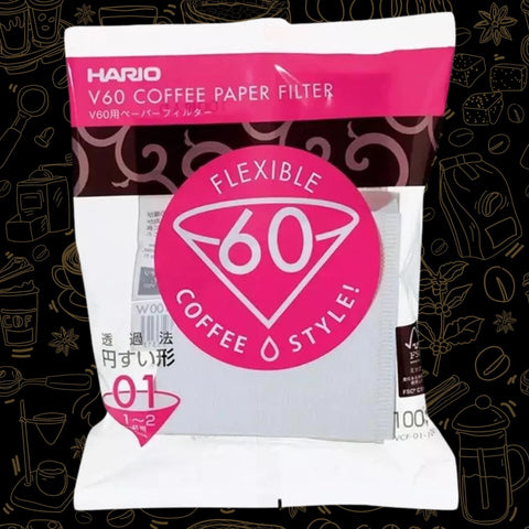 Filtros de papel para V60 de Hario